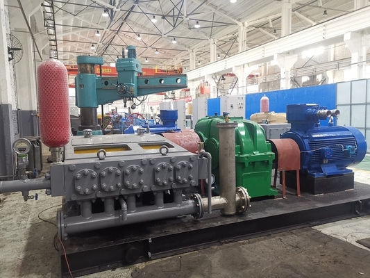 5ZB400 مضخة حقن المياه خماسية الأسطوانات مع محرك كهربائي 400KW