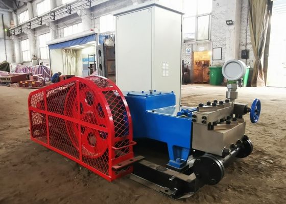 3XB200 مضخة الملاط الكهربائية عالية الكفاءة ، نوع المكبس الأفقي بثلاث أسطوانات
